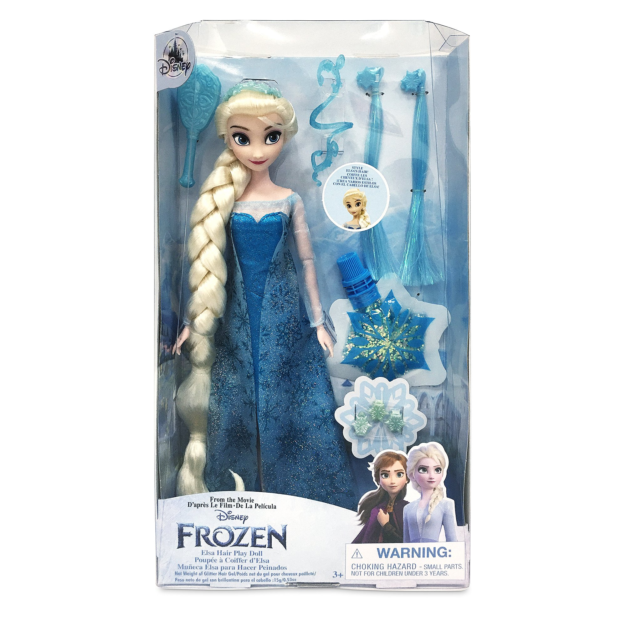 Кукла Disney Эльза Hair Elsa Doll - фото 3