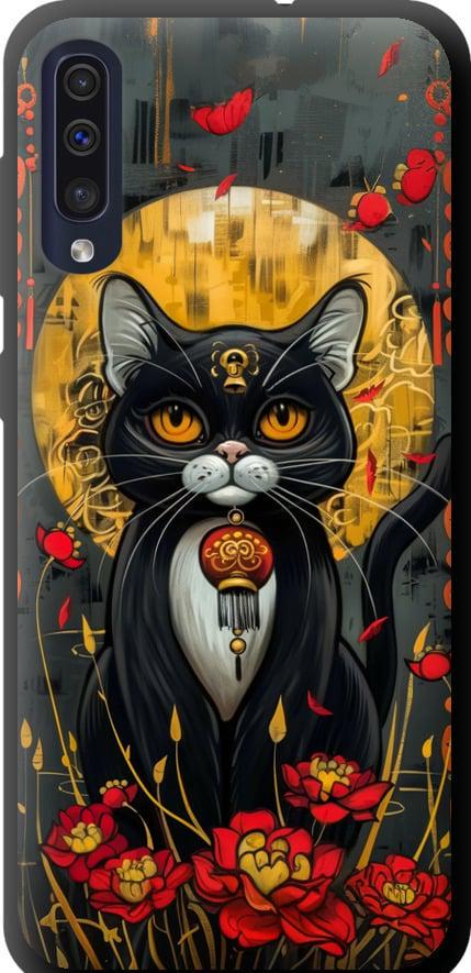 Чехол на Samsung Galaxy A30s A307F China Cat (6134b-1804-42517)