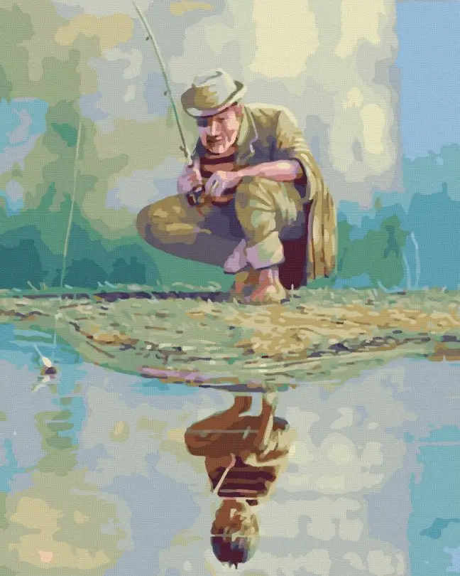 Картина по номерам Душа рыбака 40x50 см (NIK-N236)