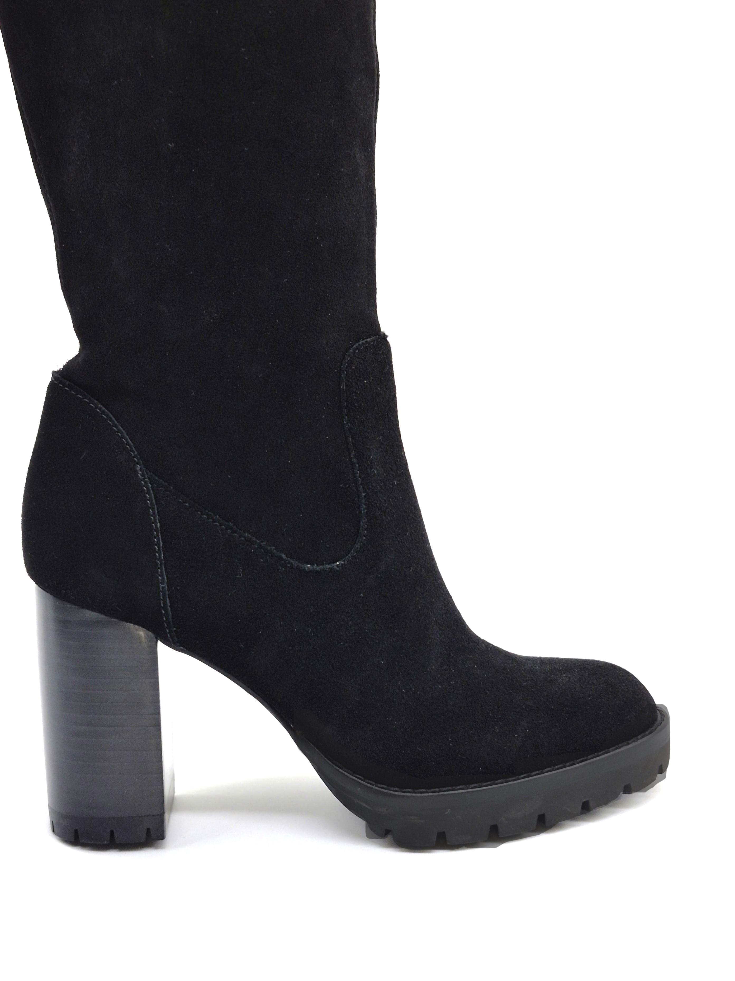 Ботфорти жіночі What For TRACY р. 35 Black - фото 3 Ботфорти жіночі What For TRACY р. 35 Black - фото 3