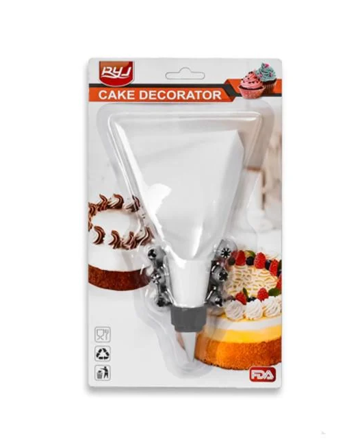 Кондитерский мешок с насадками 8 пр. 15х26 см (AN0137786) - фото 1