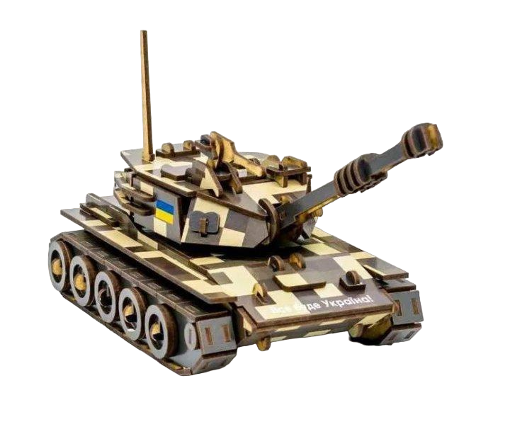 Конструктор деревянный 3D Танк (DN-162-0074)