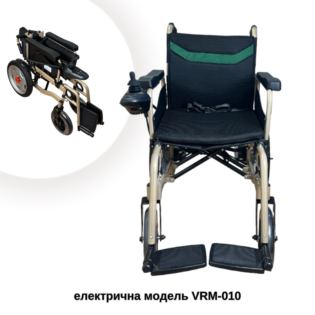 Инвалидная тележка электрическая Vera Medical VRM-010 складная - фото 2