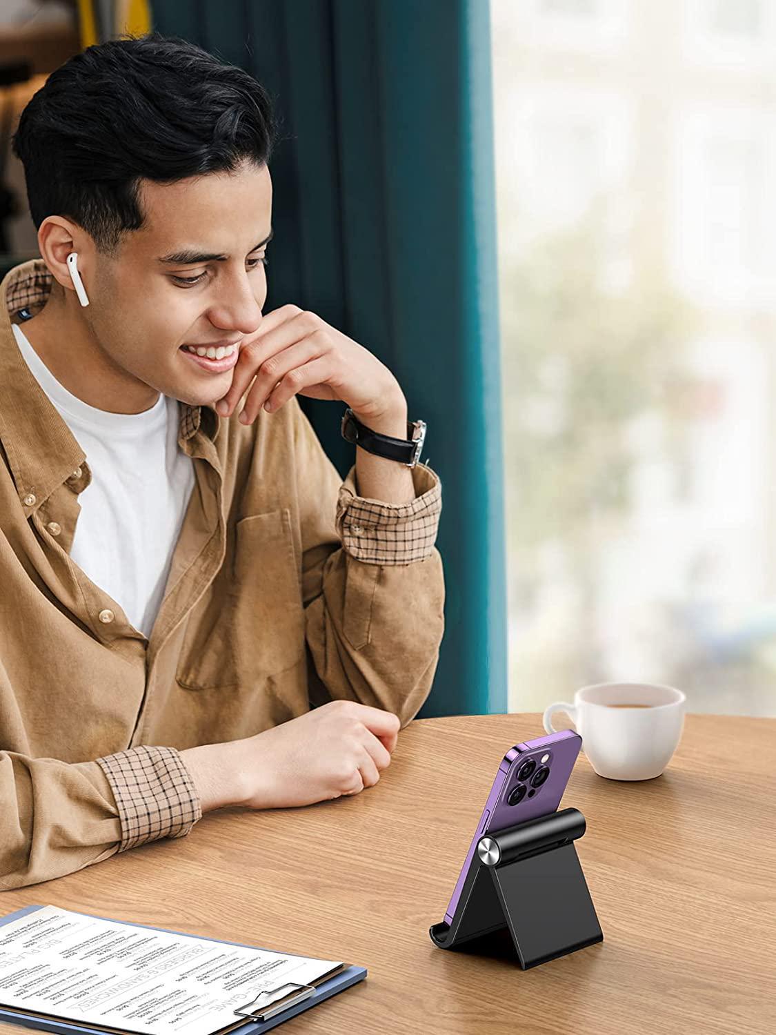 Підставка для телефону UGREEN настільна складана Чорний (50747) - фото 6 Підставка для телефону UGREEN настільна складана Чорний (50747) - фото 6