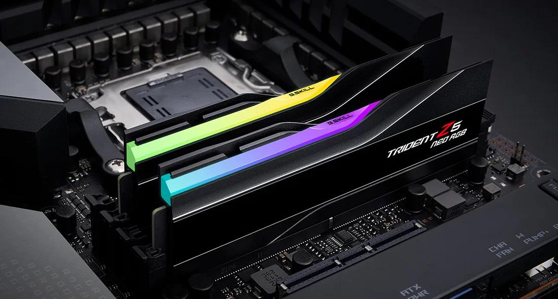 ᐉ Оперативная память G.Skill Trident Z5 Neo RGB 32 Гб DDR5 6000
