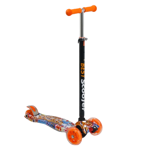 Самокат детский Scooter Maxi Style Cool Draft LO (2T1047)