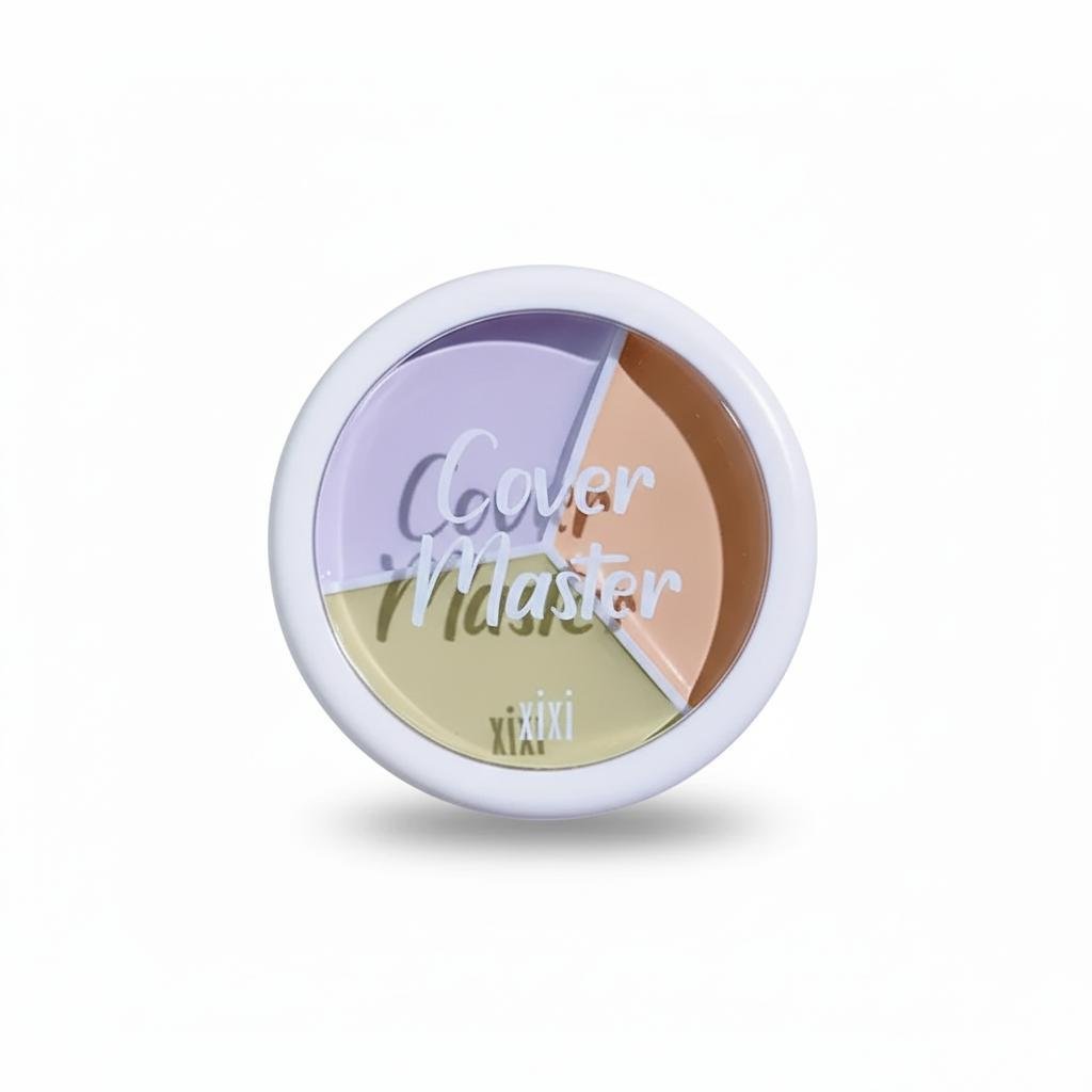 Консилер XIXI Cover Master для маскування недосконалостей Фіолетовий/Зелений/Рожевий (2767546381)