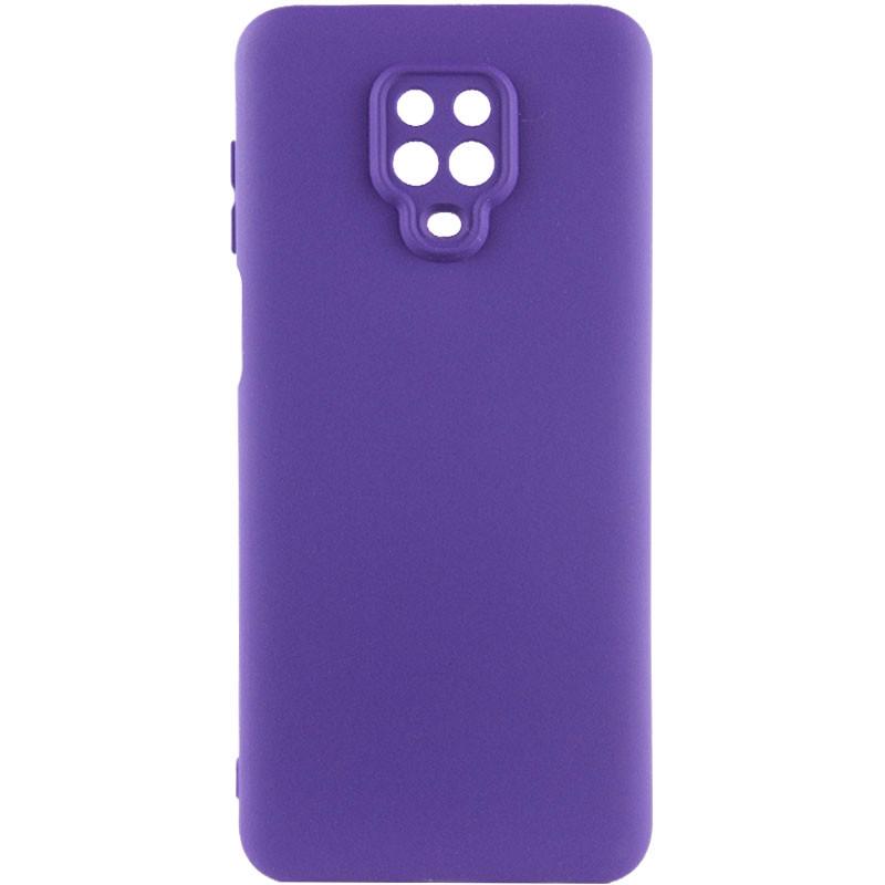 Протиударний чохол TPU GETMAN Liquid Silk Full Camera для Xiaomi Redmi Note 9s / Note 9 Pro / Note 9 Pro Max Фіолетовий / Ultra Violet