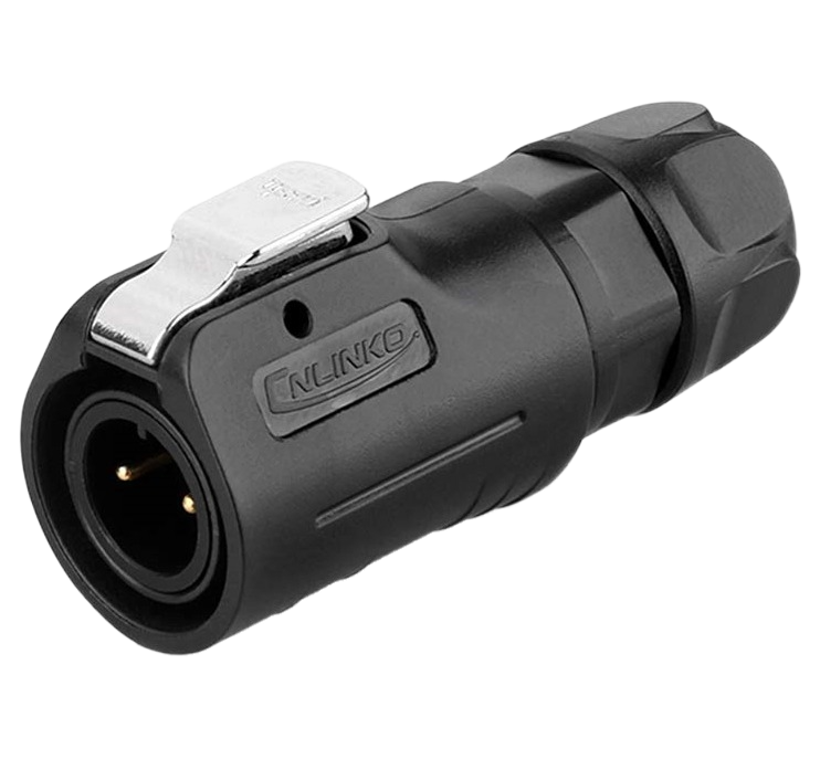Роз'єм герметичний вилка CNLINKO 2pin LP-12-C02PE-02-001 (2338163255)