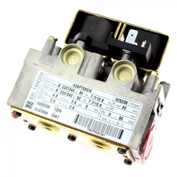 Газовый клапан Sit 830 TANDEM 0.830.036 энергозависимый для газового котла до 60 кВт (00000058809)