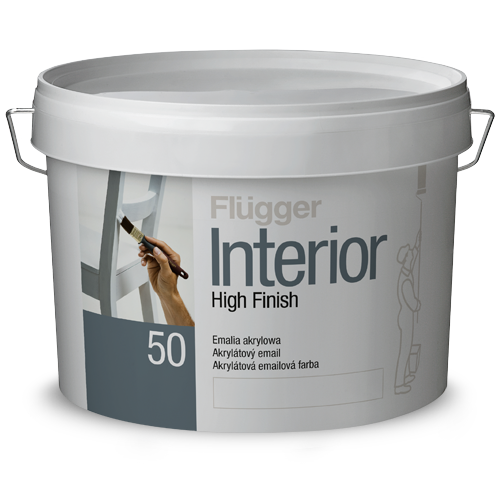 Емаль акрилова фінішна Flugger Interior High Finish 50 Base 3 2,8 л
