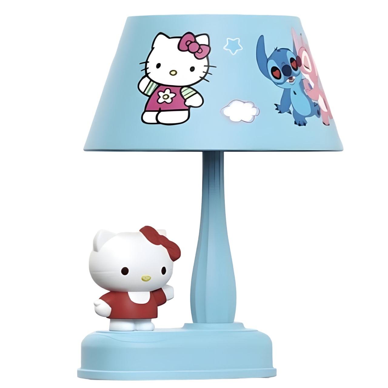 Настольная лампа Hello Kitty Голубой (343E) Настольная лампа Hello Kitty Голубой (343E)