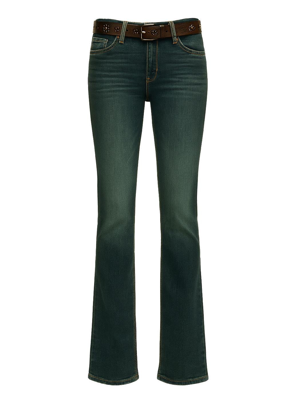 Джинсы женские Tom Tailor bootcut с ремнем р. 26-34 Синий (TT000571-37) Джинсы женские Tom Tailor bootcut с ремнем р. 26-34 Синий (TT000571-37)