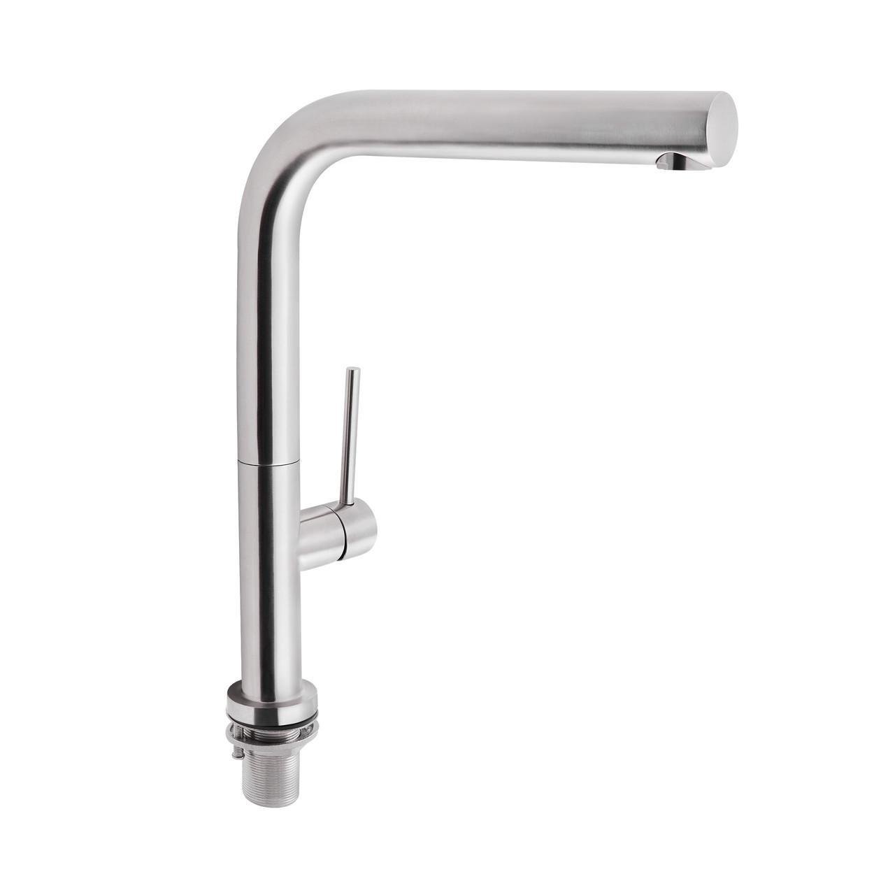 Смеситель для кухни Qtap Zdenek QTZDN9032103FC Brushed Nickel PVD (2552208047)