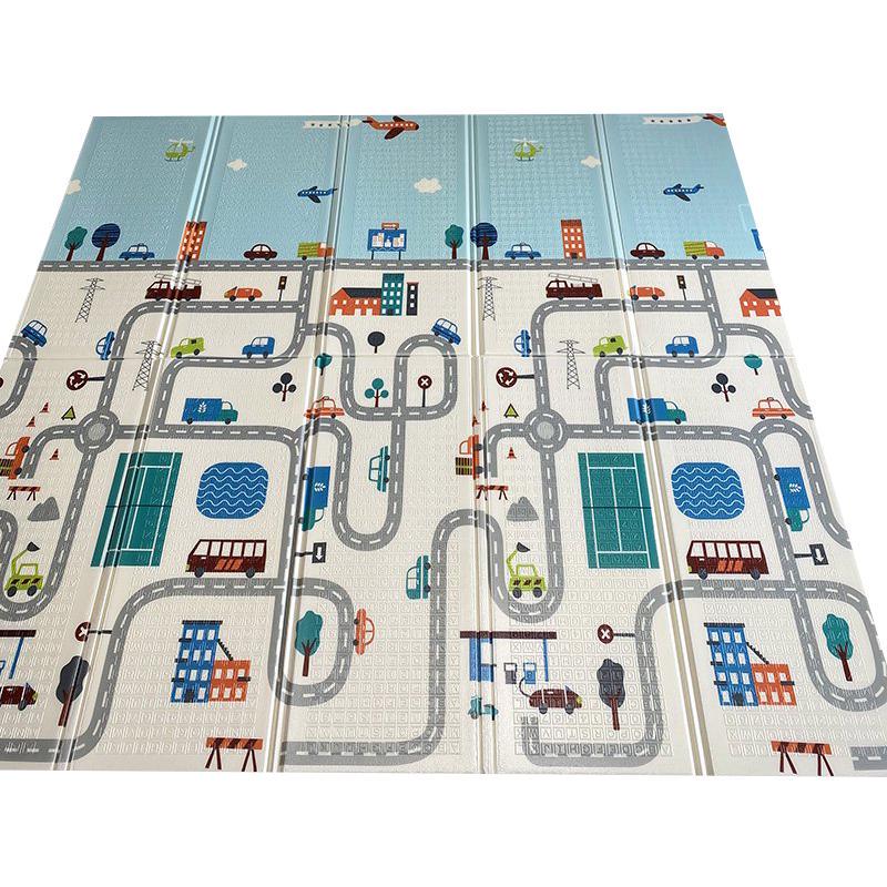 Развивающий коврик Magnitoshka Дороги и Жирафики 200х180х1 см