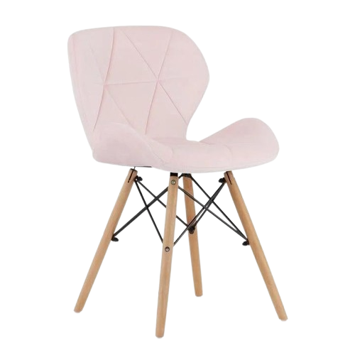 Стул Just Sit RIPIANO Velvet Розовый (2371523703)