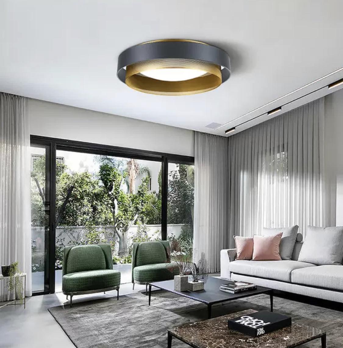 Люстра потолочная Luma Round 057970/460 bk/gd Люстра потолочная Luma Round 057970/460 bk/gd