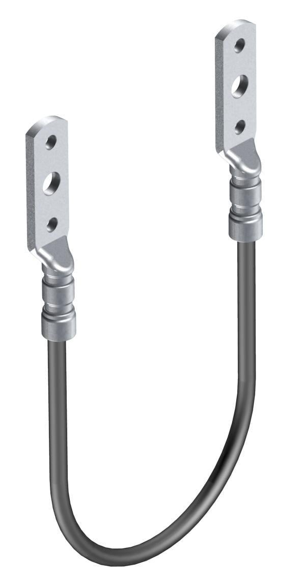 Перемичка сполучна OBO bettermann 300 мм мідь з алюмінієвими кабельними наконечниками (5331013)