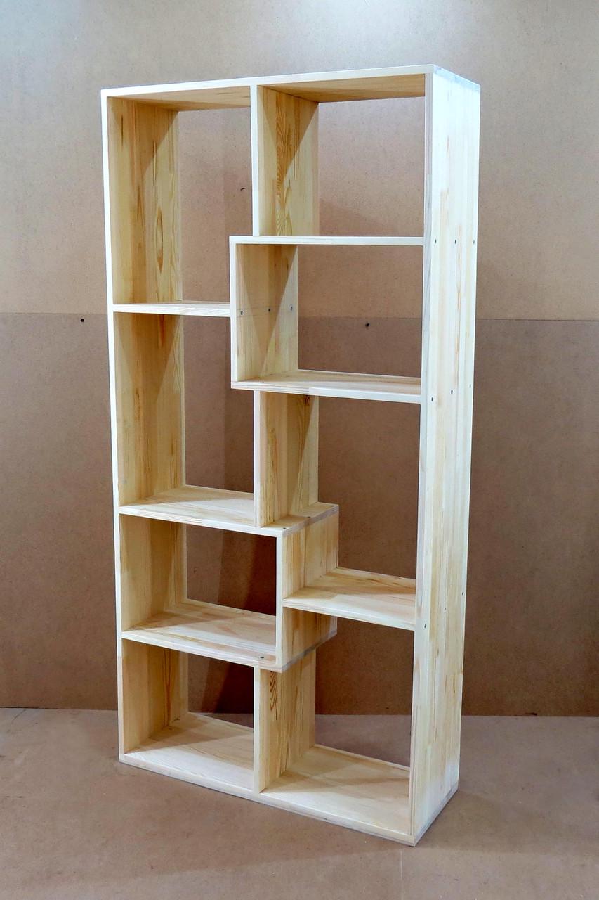 Стеллаж для книг из дерева Драйзер Бланже (КПС-001101)