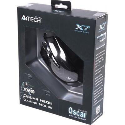 Компьютерная мышка A4Tech X89 Maze Черный (36261219) - фото 4