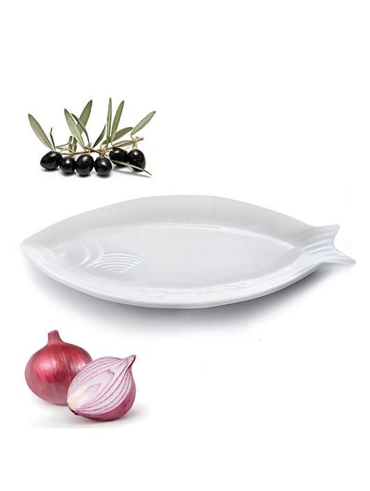 Блюдо фарфор MC2583-12 Рыбка 12" 30,5х14,5 см Блюдо фарфор MC2583-12 Рыбка 12" 30,5х14,5 см