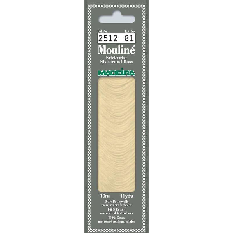 Нитки 2512 Mouline Жовтий