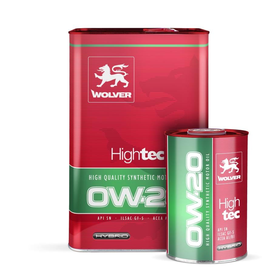 Моторне мастило Wolver HIGHTEC SAE 0W-20 каністра 4 л жерсть Моторне мастило Wolver HIGHTEC SAE 0W-20 каністра 4 л жерсть