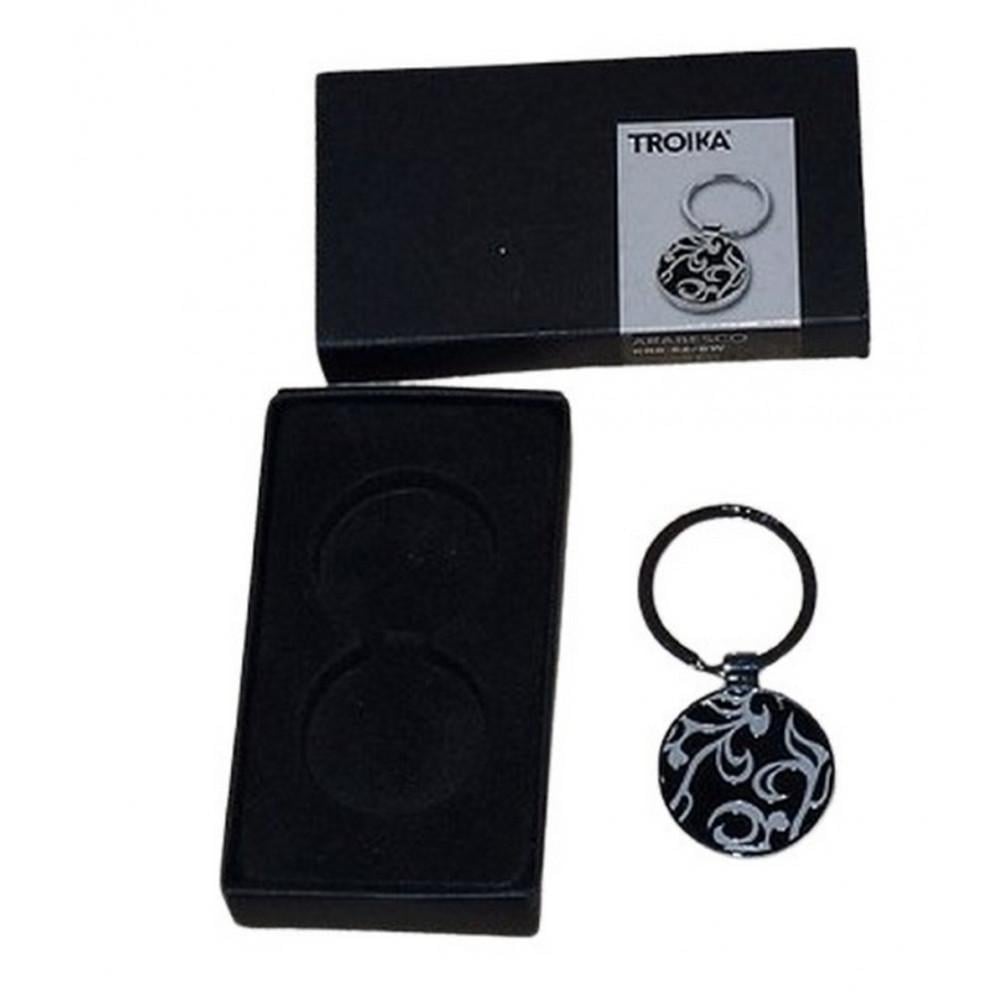 Брелок Troika Arabesco Черно-белый