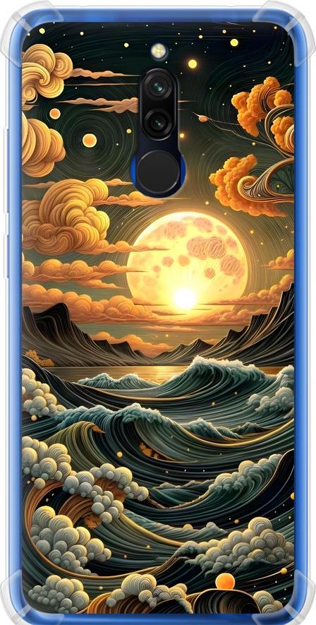 Чехол на Xiaomi Redmi 8 Арт волны (6332sp-1806-42517) Чехол на Xiaomi Redmi 8 Арт волны (6332sp-1806-42517)