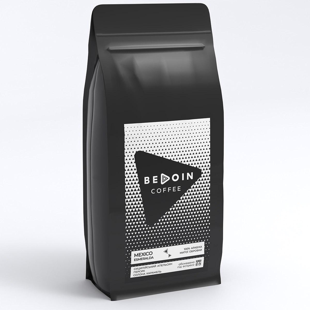 Кава свіжеобсмажена Bedoin Coffee Мексика Оахака Есмеральда під еспресо 1 кг (1066)