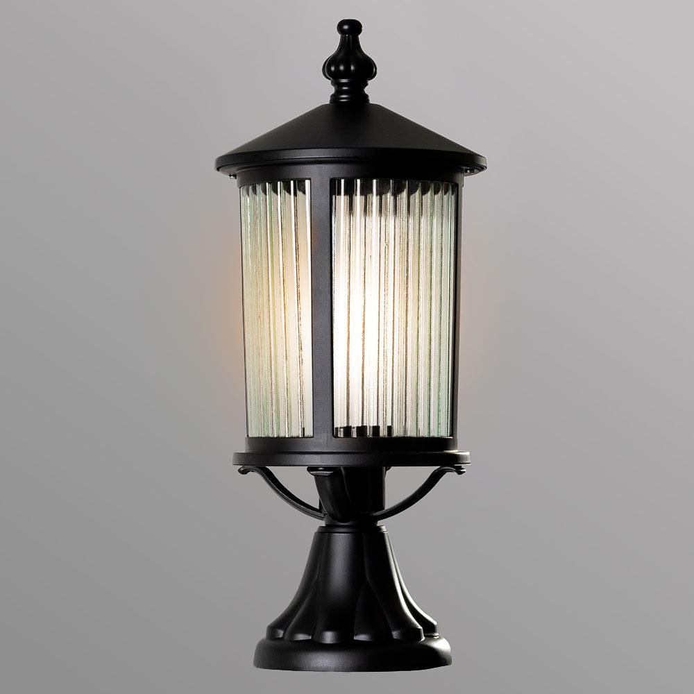 Светильник столбик уличный садово-парковый Light House KX-20457/1S BK 180x180x450 мм Черный (129434)