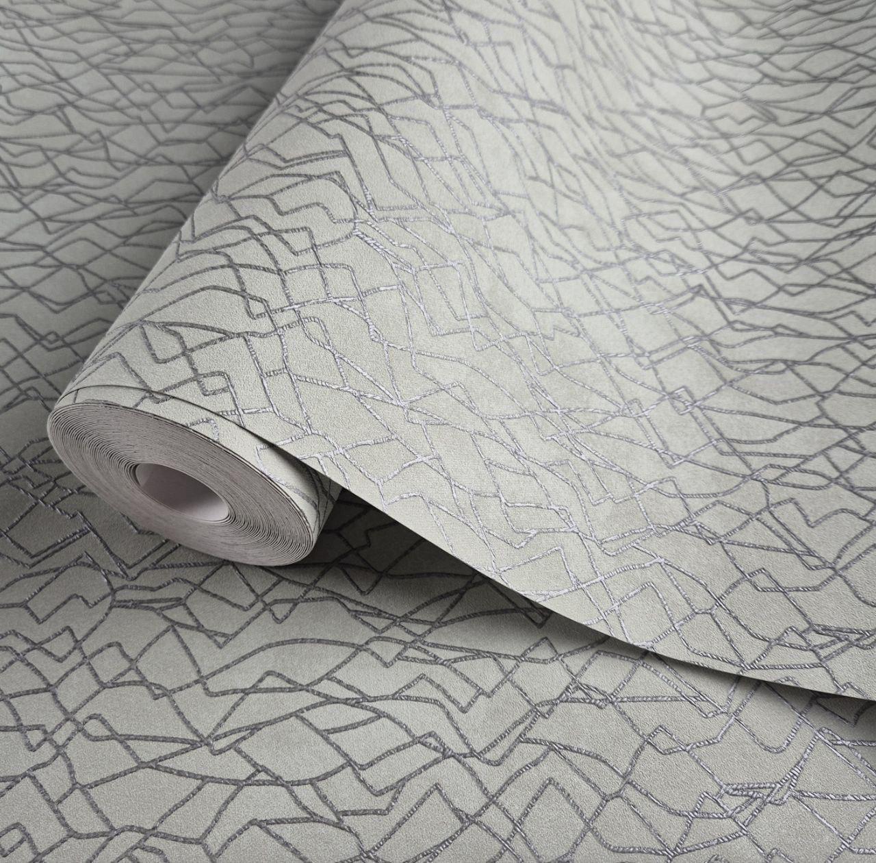 Обои виниловые на флизелине для спальни/гостиной/кабинета Marburg 58114 0,53х10,05 м Оливковый (2785922154)