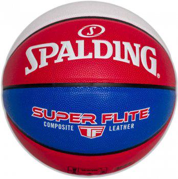 Мяч баскетбольный Spalding SUPER FLITE Unisex р. 7 Красный/Белый/Синий (76928Z)