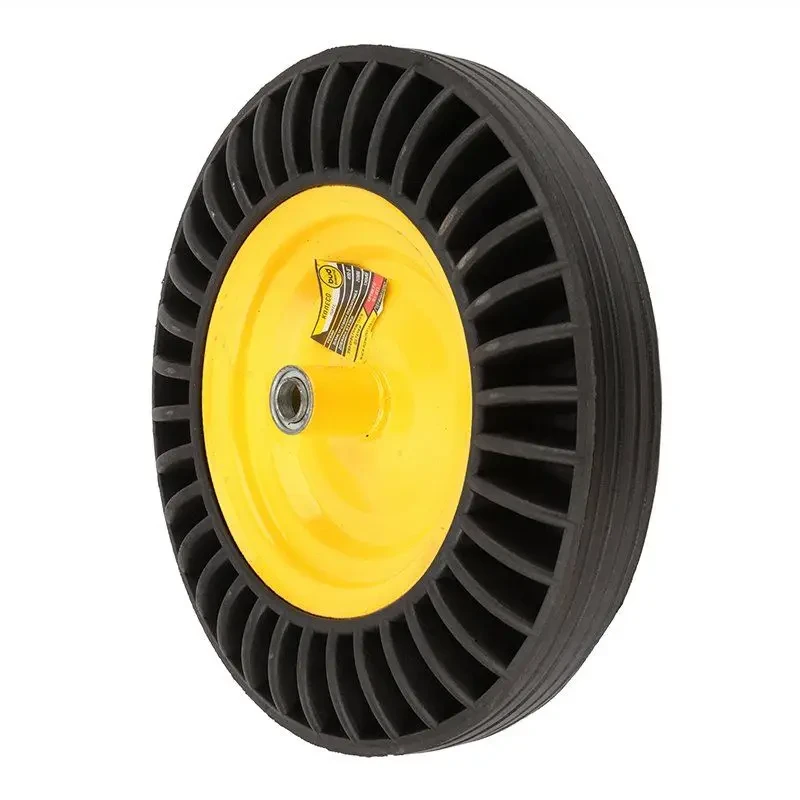 Колесо литое усиленное BudMonster 4х8" d 37 см втулка 130 мм (01-055) - фото 3 Колесо литое усиленное BudMonster 4х8" d 37 см втулка 130 мм (01-055) - фото 3