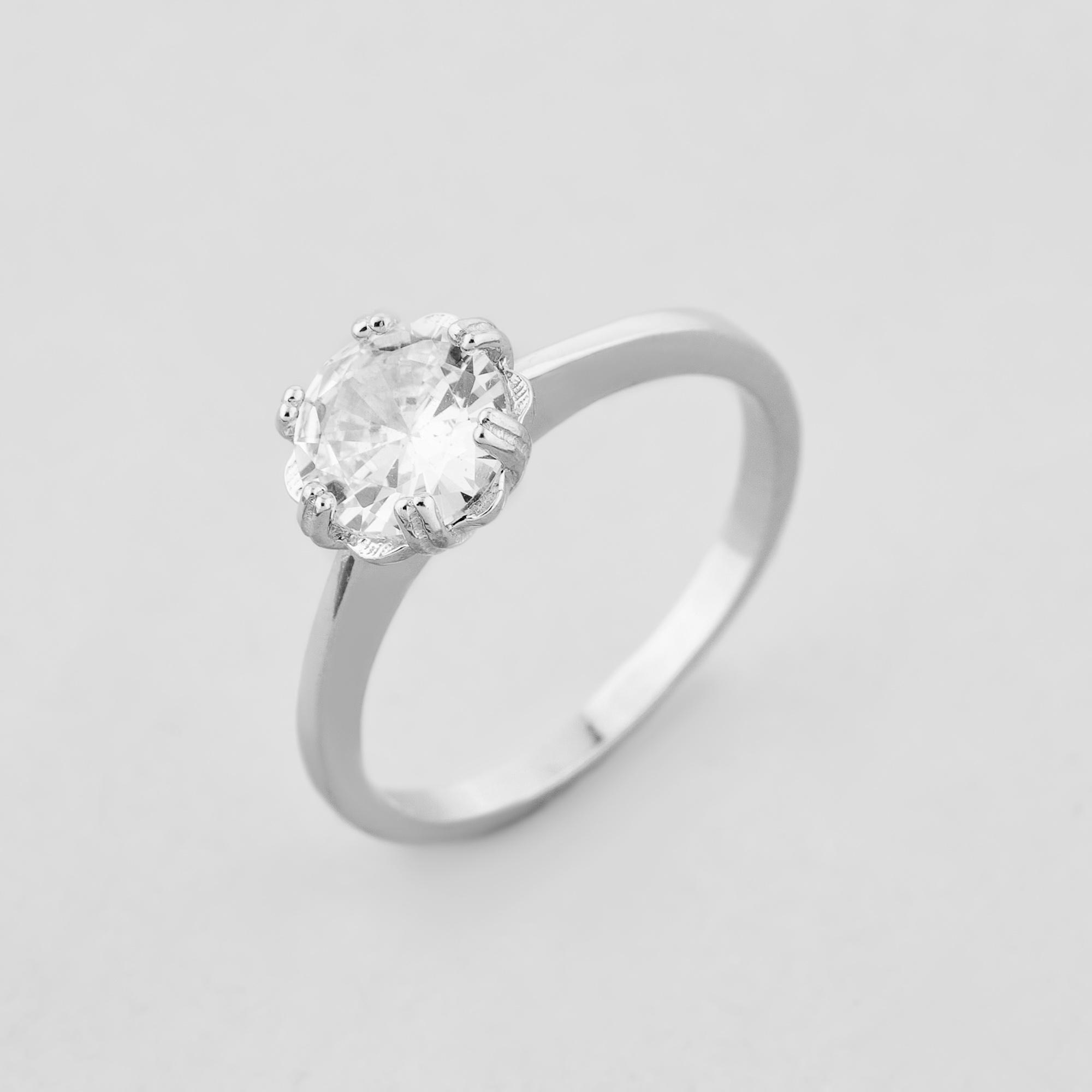 Серебряное кольцо Minimal День р. 17,5 (12798)