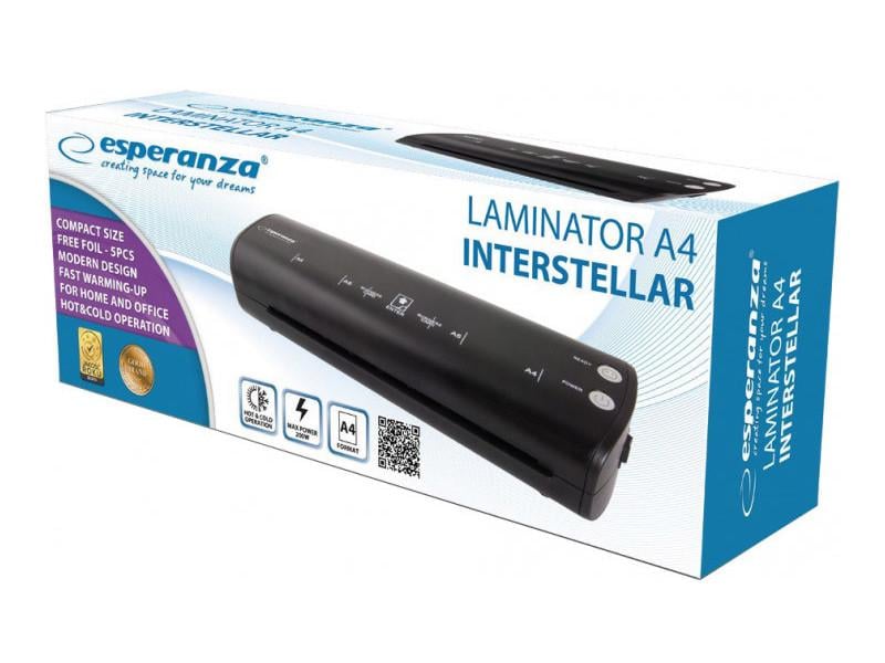 Ламинатор ESPERANZA A4 INTERSTELLAR EFL004 - фото 2 Ламинатор ESPERANZA A4 INTERSTELLAR EFL004 - фото 2