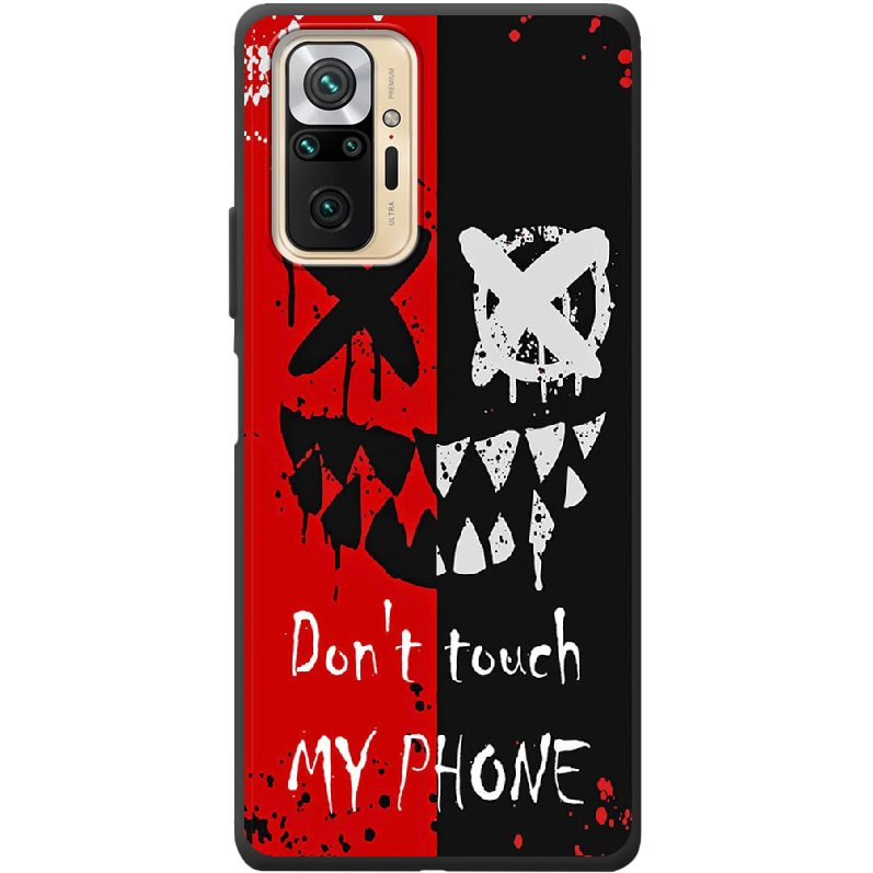 Чехол BoxFace Xiaomi Redmi Note 10 Pro Bad Smile Черный силикон (42053-up2468-42363)