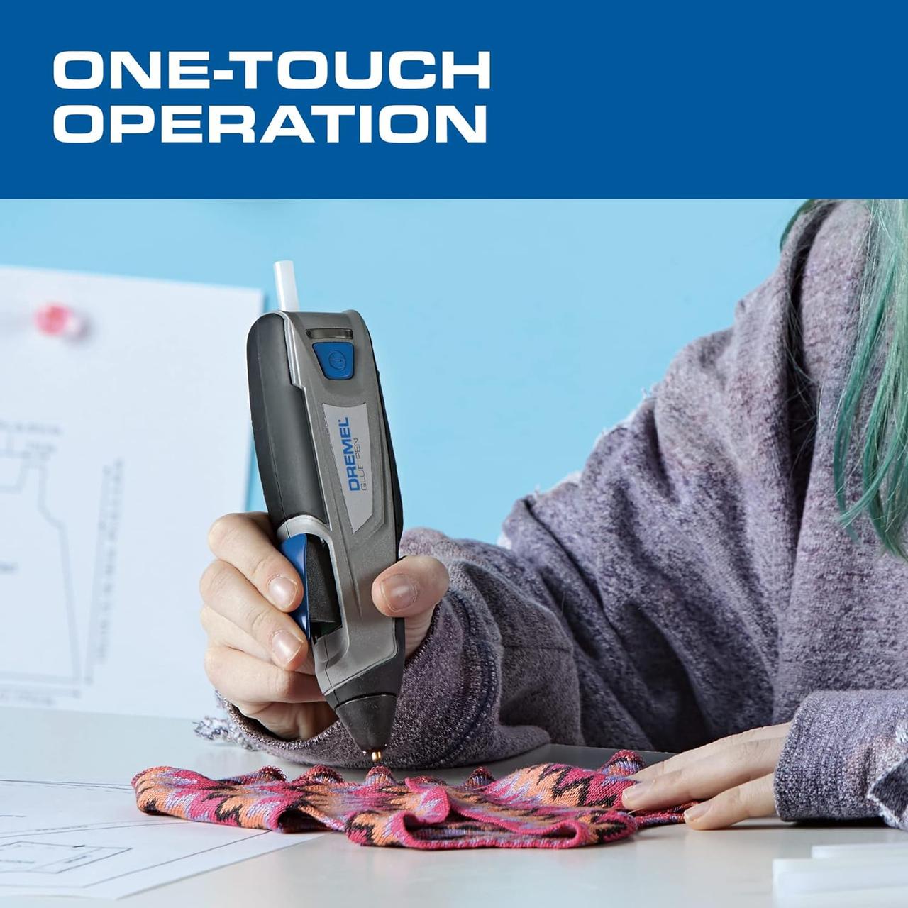 Пістолет клейовий бездротовий Dremel 4 В USB - фото 7