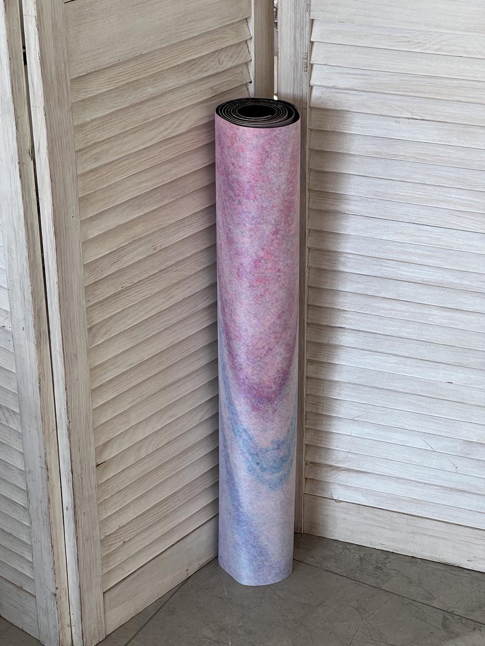 Коврик для йоги Lita Sand SU премиальный замшевый/каучуковый 183х68х0,3 см Pink (13510862) - фото 7 Коврик для йоги Lita Sand SU премиальный замшевый/каучуковый 183х68х0,3 см Pink (13510862) - фото 7