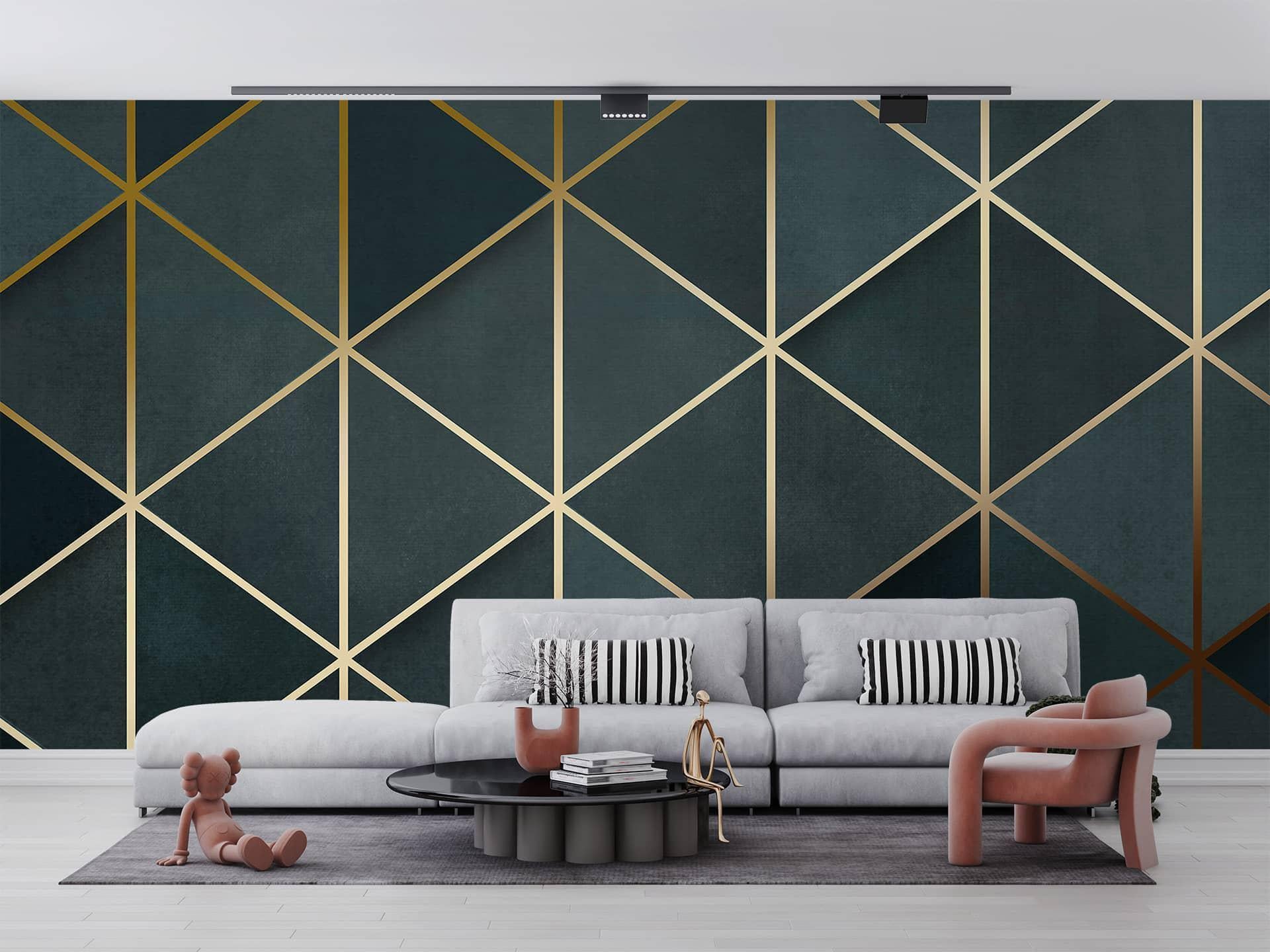Фотообои флизелиновые Styleo Print-walls Золотая формула 0500 400х250 см (Pw-0500/4)