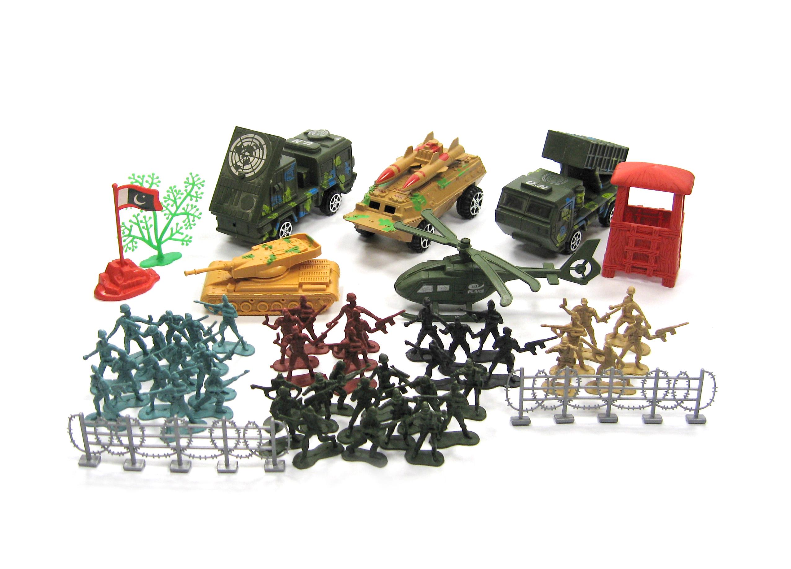 Набір військовий 8210-25 військова техніка/солдатики/вишка