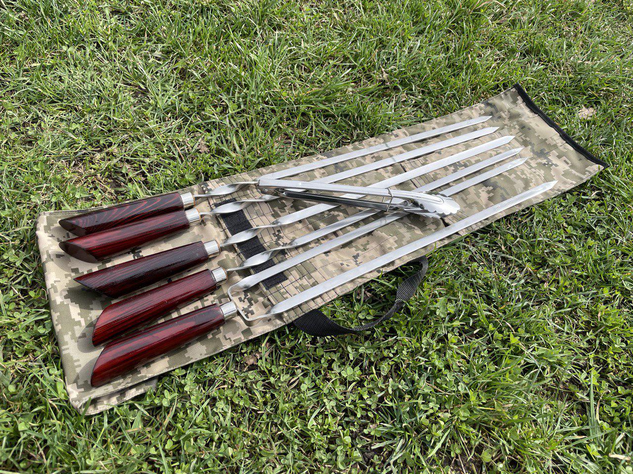 Набор шампуров RED Mix 9 в чехле