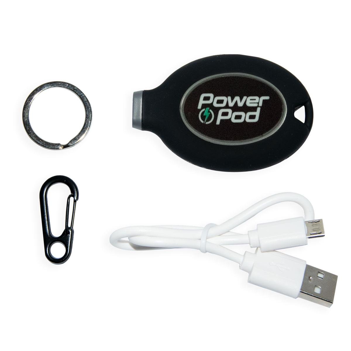 Портативное зарядное устройство для Power Pod microUSB 800 mAh Черный (1009603-Black) Портативное зарядное устройство для Power Pod microUSB 800 mAh Черный (1009603-Black)