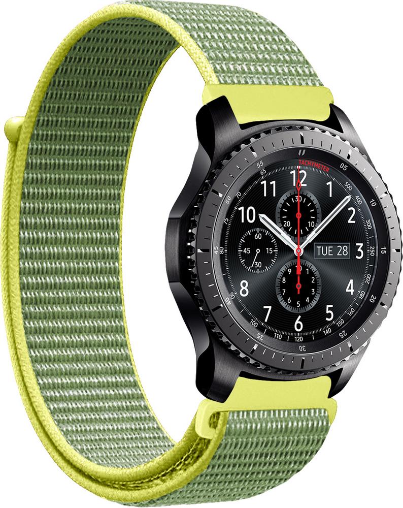 Ремешок нейлоновый Sport Loop для Samsung Gear S3 Gray/Yellow (16390-63)