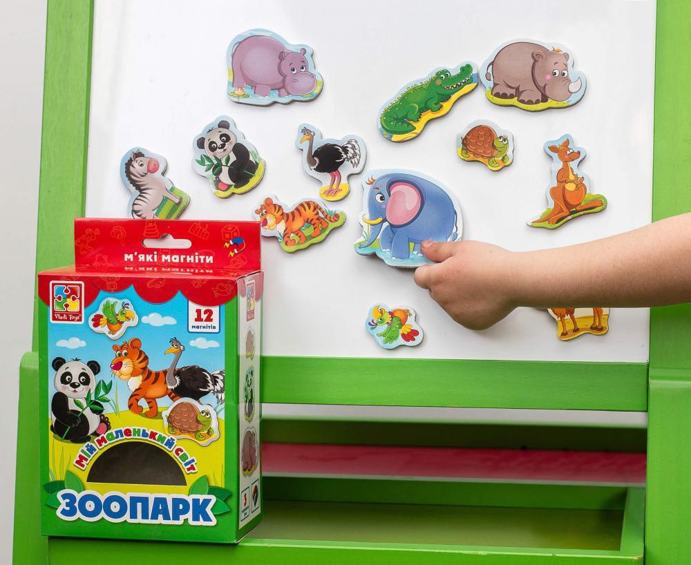 Игра Vladi Toys Мой маленький мир на магнитах зоопарк (VT3106-10) - фото 2 Игра Vladi Toys Мой маленький мир на магнитах зоопарк (VT3106-10) - фото 2