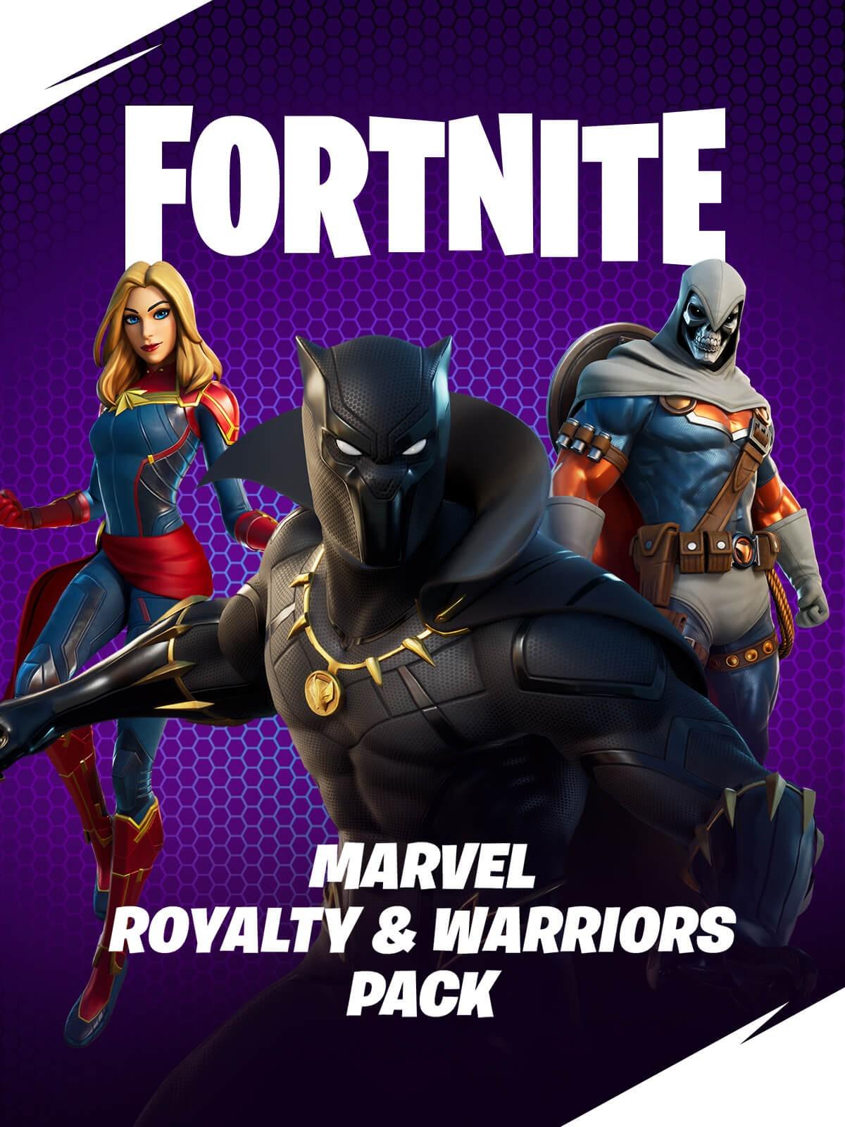 Подарункова карта Fortnite Marvel Royalty & Warriors Pack Marvel Королі та воїни