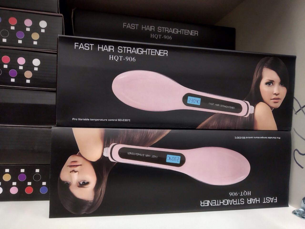 Гребінець-випрямляч Fast Hair Straightener HQT-906 (872793845) - фото 4