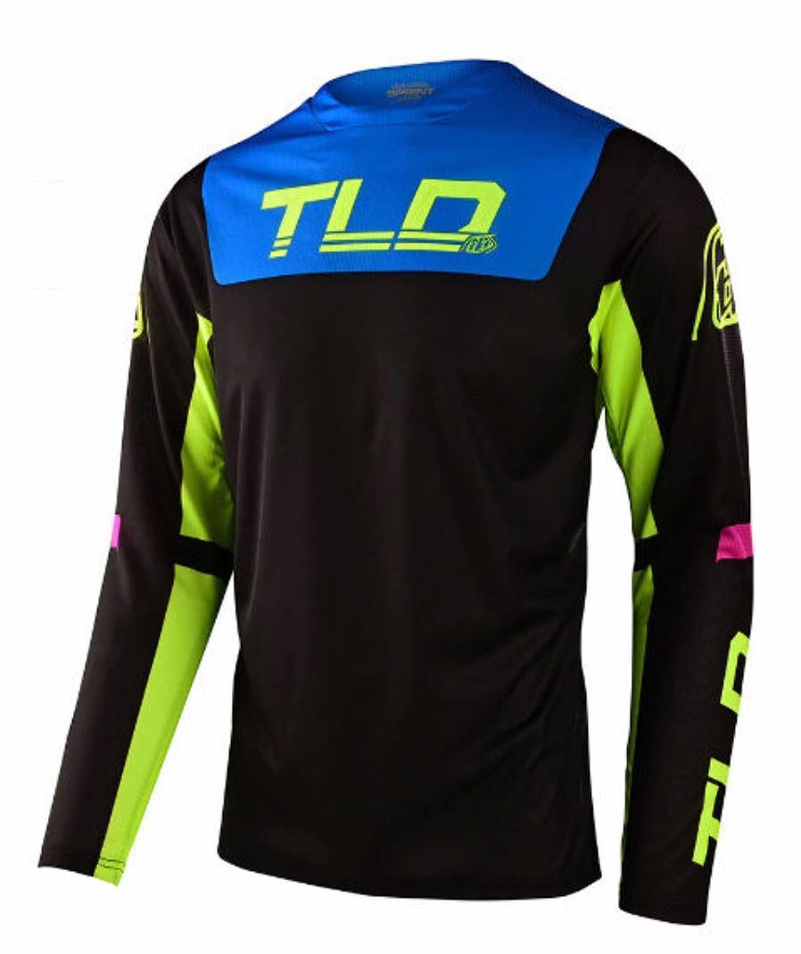 Джерси TLD Sprint Jersey Fractura S BLk/Yellow (323331002)