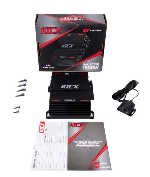 Усилитель Kicx ST 1.1500DF - фото 2