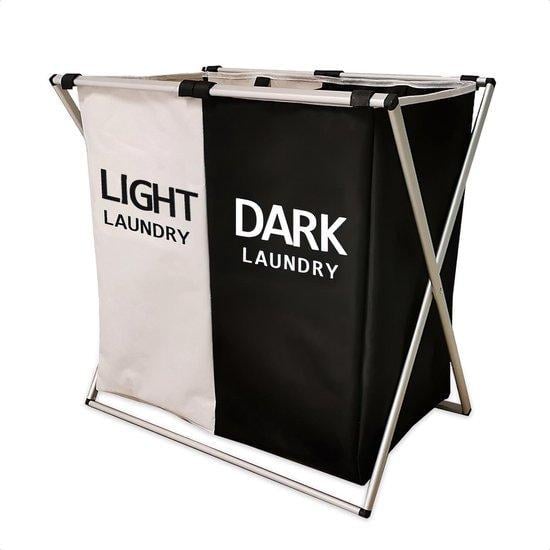 Корзина для белья CAO 4 складная на 2 отдела 90 л (16291)